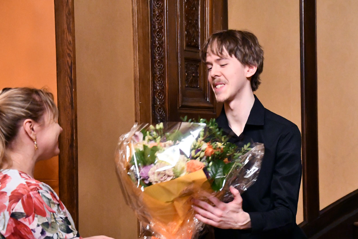 Концерт молодого талантливого пианиста Дмитрия Березняка прошел в Вене